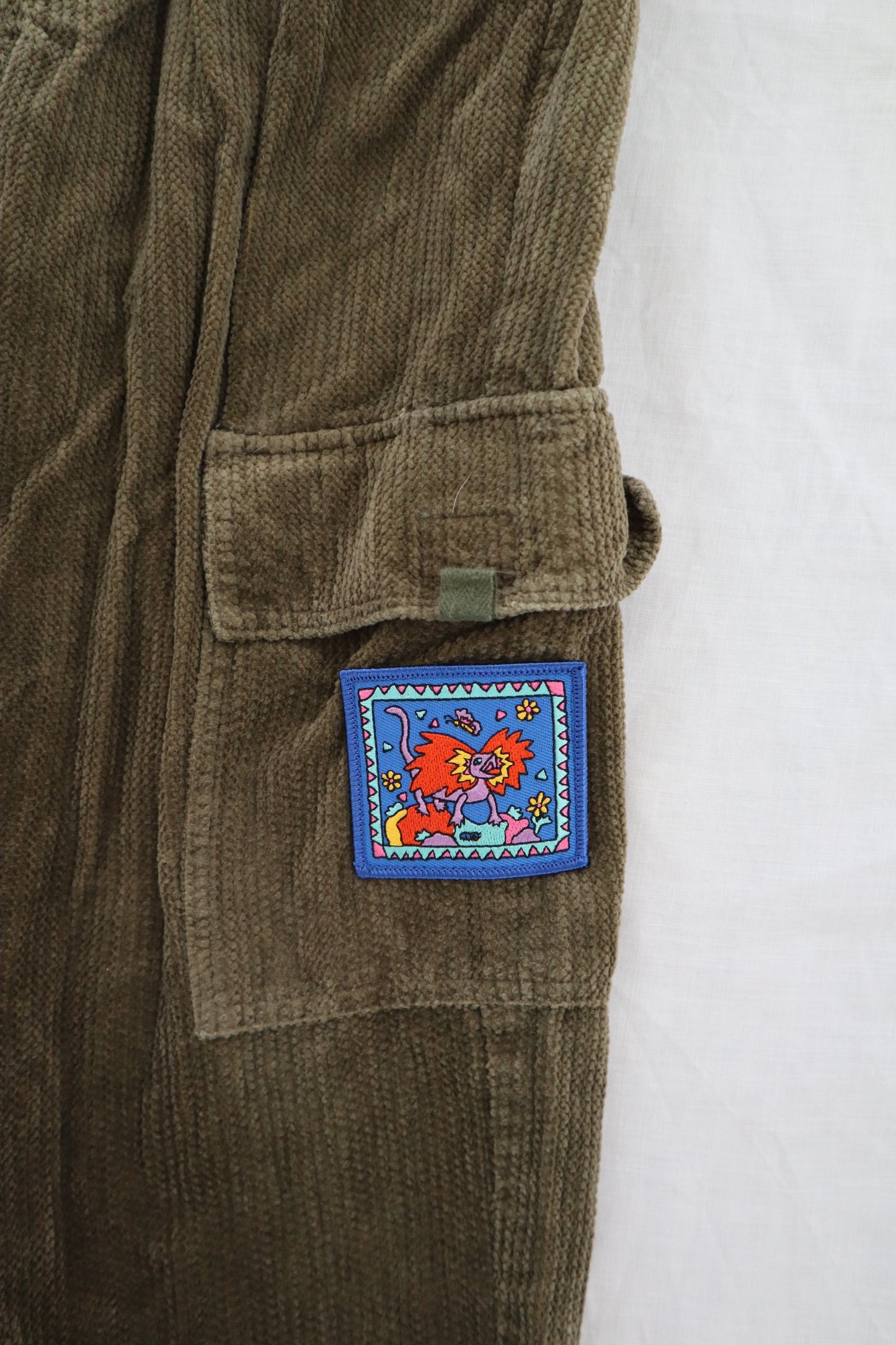 Frills & Spills corduroy pants