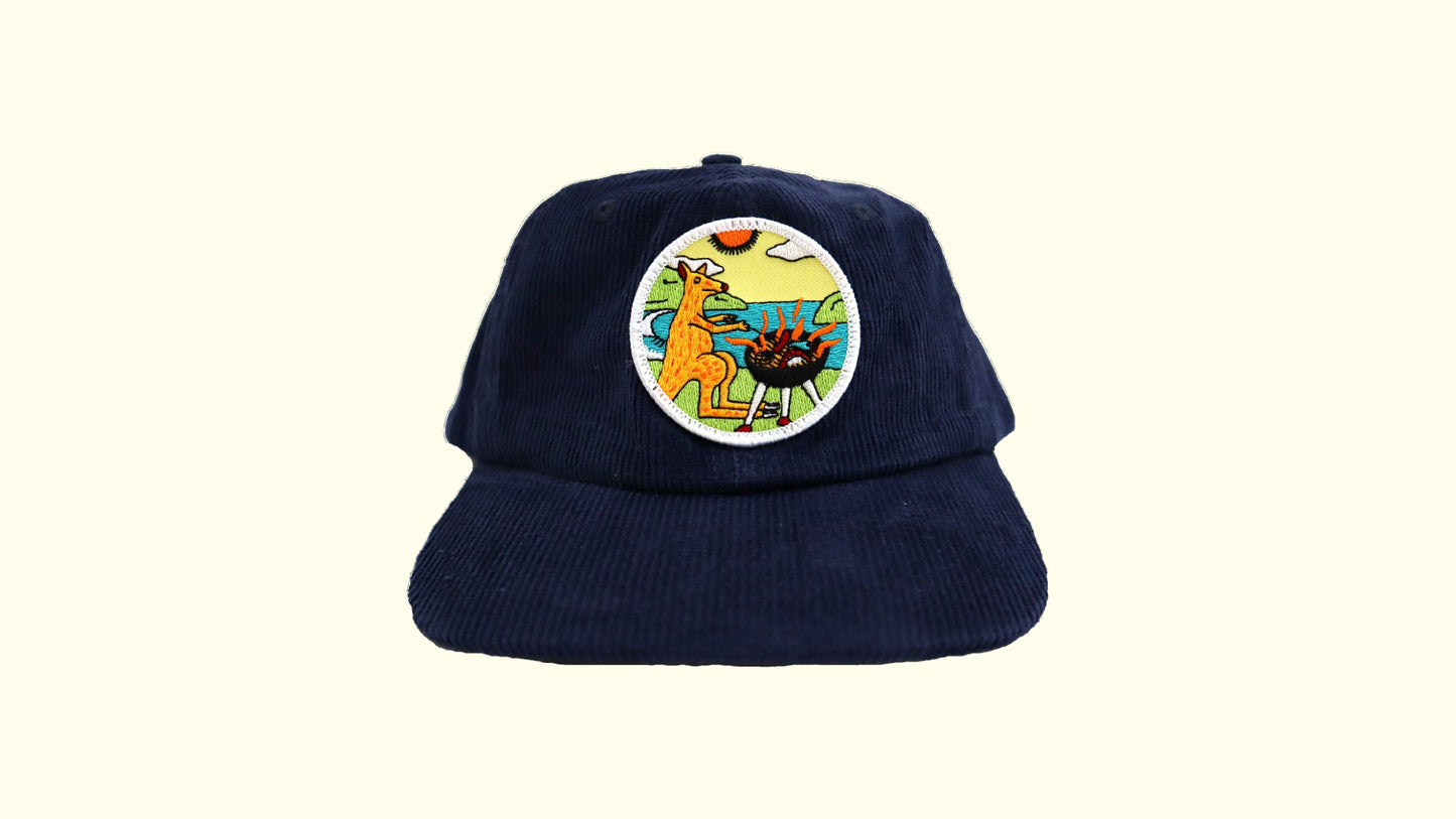 Kangaroo BBQ by Reg Mombassa