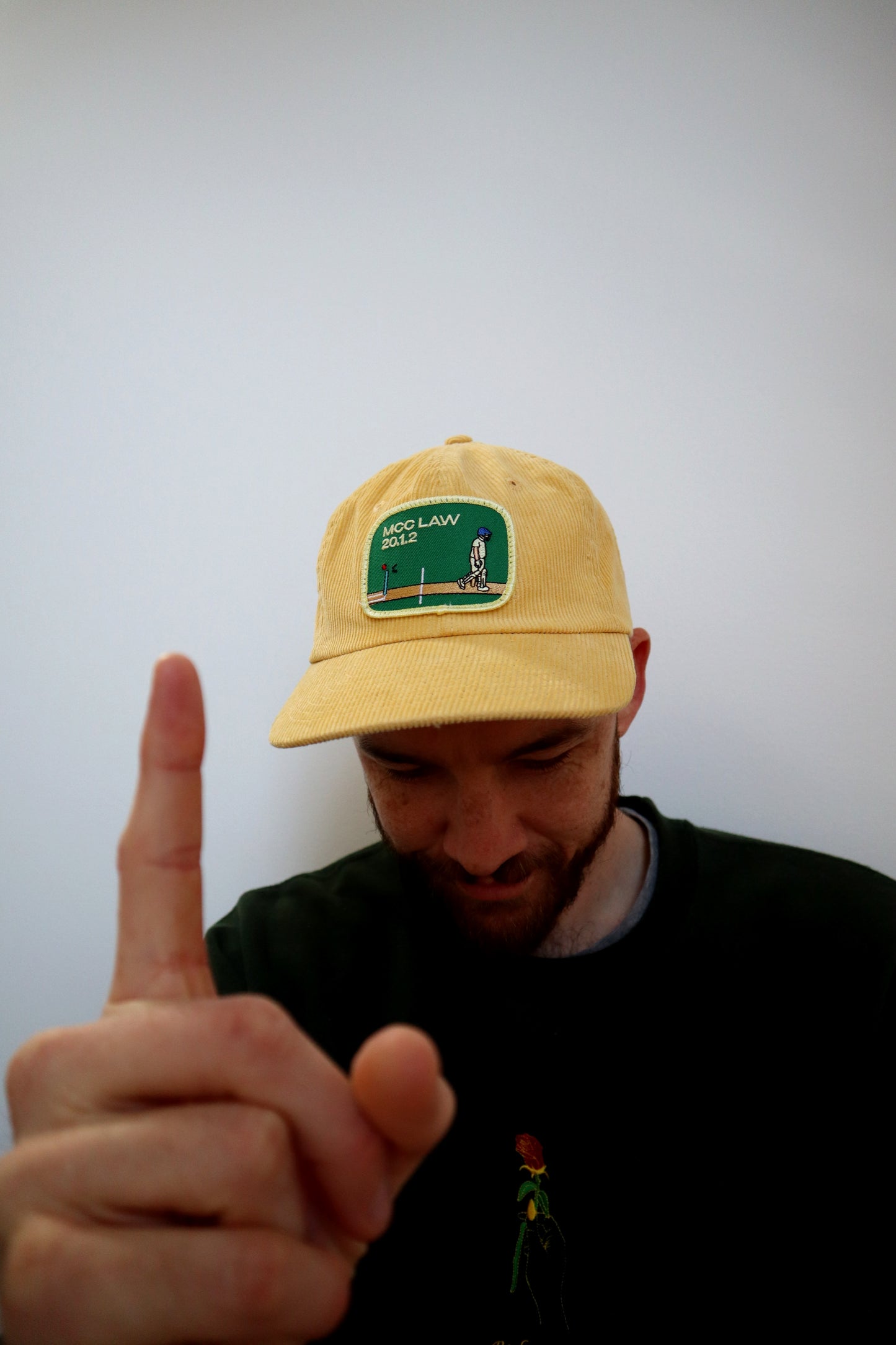 The Ashes hat ft. MCC Law 20.1.2